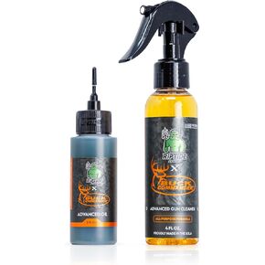 Riptide Armory x Buck Commander Advanced Gun Cleaner & Gun Oil Kit - Targeted Long-Lasting Formula -Protect & Prevent Buildup - Veteran Founded & Formulated by Former US Navy Seal