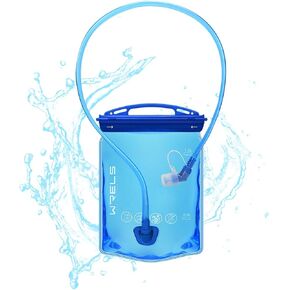 Hydration Bladder,1L/1.5L/2L/3L Water Bladder for Hydration Pack,BPA-Free Leakproof Water Reservoir for Hiking Running Camping Cycling