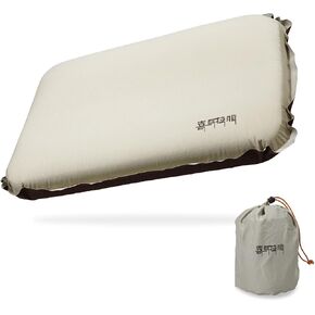 Inflatable Camping Pillow Ultralight, Neck & Lumbar Support, Ergonomic, Washable, Portable Travel Pillow for Hiking Backpacking Pillow Camping Essentials