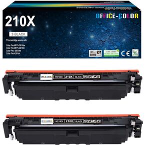 201A Toner Cartridges 4 Pack Works with HP Color Laserjet Pro MFP M277dw M252dw M277n M277c6 M252n M277 Printer (Black,Cyan,Magenta and Yellow)