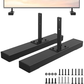 Metal TV Legs for Vizio TV Legs, Not for All, Only for D65-E0 D70-D3 E60-C3 E60-E3 E70-E3 E70U-D3 E70U-D3B D58U-D3 E70-F3, for Vizio TV Stand Legs We Listed wr Screws Set, Easy to Install
