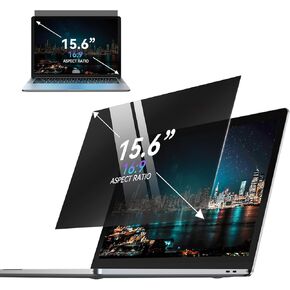 Laptop Privacy Screen 15.6 Inch, Removable 16:9 Aspect Privacy Filter Screen Protector for 15.6 Inch Laptop, Privacy Screen Anti Peeping