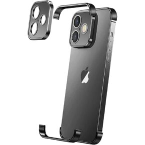 حافظة Losin متوافقة مع هاتف iPhone 16 Pro Max مع واقي عدسة الكاميرا، بدون إطار معدني من الألومنيوم، تصميم بلا حدود، نحيف وخفيف الوزن، غطاء ممتص للصدمات، للنساء والرجال (ذهبي)