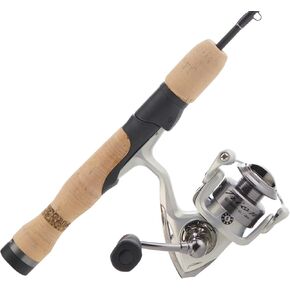 Pflueger Trion Spinning Reel and Fenwick HMG Ice Fishing Rod Combo, 27" - Medium