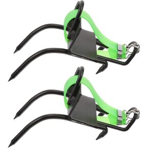 GANAZONO Tree Climbing Spike Set Safety Adjustable Belt Lanyard Rope Belt 2 Gears