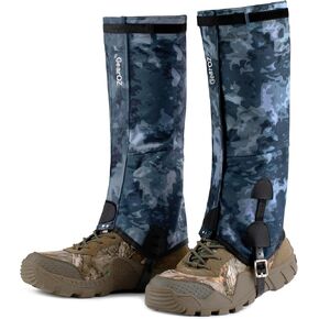Hunting Snow Gaiters, Waterproof Winter Leg Gaiters for Men & Women, Lightweight Snow Hunting Boot Covers Water-Resistant Winter Shoes Gators for Hunters Outdoor Search Deer Hunting Gear