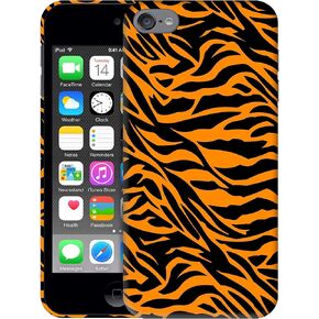 iPod Touch 7 Case, iPod Touch 6 Case, iPod Touch 5 Case - Tiger Skin Animal Print Design 3D Printed Phone Back Hard Plastic Cover Case for iPod Touch 7/6 / 5.