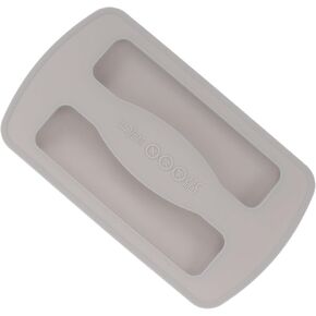 Cabilock Silicone Toaster Cover Toaster Top Protective Cover Grey Bread Maker Upper Cover(Long)