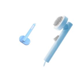 Dog Hair Brush,Long-Lasting Deshedding Dog Brush,Efficient Undercoat Removal and Shedding Reduction,Dog Massager for All Breeds,Ideal for Long and Short Haired Dogs,Blue