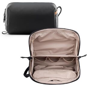 PGYTECH Travel Toiletry Bag for Men & Women, Hanging Compact Pouch, Waterproof Dopp Kit for Traveling, Shaving Bag Makeup Bag Organizer for Toiletries