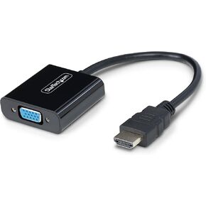 StarTech.com HDMI to VGA Adapter, Active Video Converter for Laptop/Desktop, 1920x1080 (1080p), HDMI Source to VGA Monitor