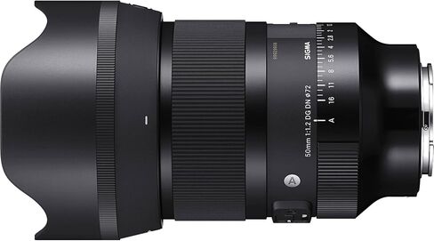 عدسة سيجما 50 مم F1.2 DG DN Art لكاميرات سوني E-Mount كاملة الإطار بدون مرآة 316965 حزمة مع حقيبة ظهر للتصوير الفوتوغرافي ديكو جير + طقم فلتر + بطاقة 64 جيجابايت + ملحقات فيديو الصور in Saudi Arabia