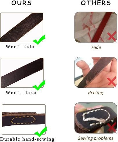 LWBMG Real Leather Slip Lead Dog Leash, Thin Lightweight Adjustable Dog Training Leash, Soft Genuine Leather Dog Leash for Small Dogs 5.6 ft x 1/5 inch Black in Saudi Arabia