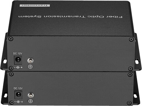 Bidirectional 2 Channels 48V Phantom XLR Balanced Audio to Fiber Extenders- LC Single-Mode Single Fiber 20Km SFP Include Uncompressed Professional Crystal Clear Sound A Pair in Saudi Arabia