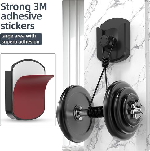 3 Pack Blink Camera No Drilling No Screws Wall Mount Bracket, Adhesive Blink Outdoor Camera Mount for Blink Outdoor 4 / Blink Mini/Mini 2 / Blink Indoor Cameras, Easy to Install (Black) in Saudi Arabia