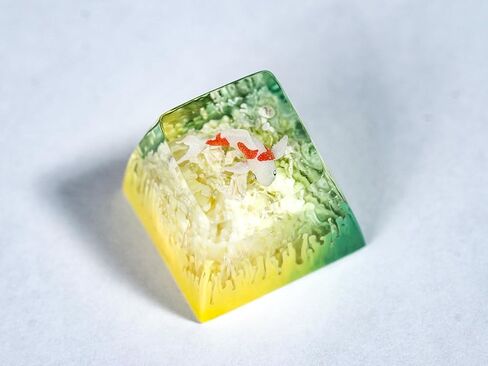 DATKEY Purple Background Green Turtle Artisan Keycap Turtle Resin Keyboard Keycaps Cute Keycaps Artisan Keycap Aesthetic Keycaps Custom Keycaps Turtle Gifts for Gaming Lover Gamer Man in Saudi Arabia