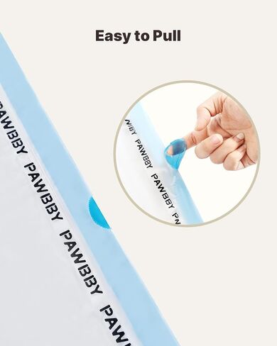 أكياس نفايات بطانات صندوق فضلات القطط - 3 أكياس قمامة ذاتية التنظيف لصندوق فضلات القطط بمقبض (30 قطعة) in Saudi Arabia