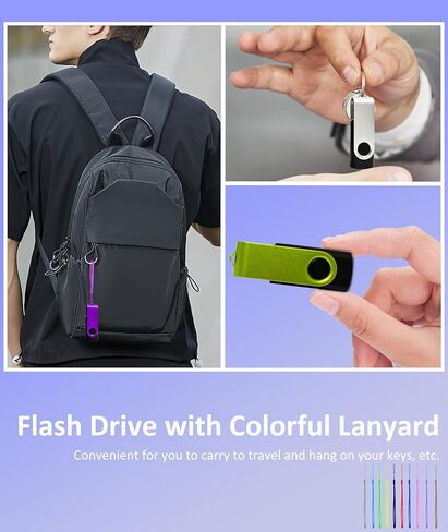 2GB USB 2.0 Flash Drive Bulk 20 Pack Thumb Drive Colorful Swivel Zip Drive USB Jump Drive Memory Stick Pendrive, Bulk USB Storage Flash Drive Ideal for Events & Office Shared Data Storage in Saudi Arabia