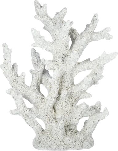 Artificial Coral Decor, Coral Decorations for Aquarium, Resin Coral Ornaments, Resin Coral Statue Home Decor, 7.48"x2.36"x9.45", Orange in Saudi Arabia