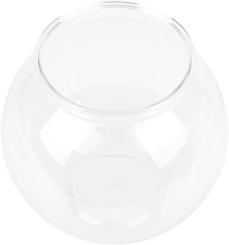 Plastic Fish Bowl, Unbreakable Small Round Fish, Heavy Duty Plastic Ivy Bowls Centerpiece for Candy, Carnival Games, Prizes, Centerpieces and Party Decoration Supplies (L) in Saudi Arabia