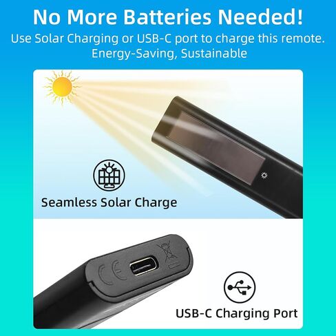 for Samsung TV Remote with Solar Charging and Voice Control, for 2021-2024 Samsung Remote Control for Samsung Smart TV Crystal QLED QLED 4K 8K TVs. 2-Year Full Warranty. in Saudi Arabia