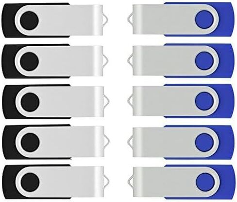 50 Pack 128MB USB Flash Drive 128MB Flash Drives USB 2.0 Blue/Black Half in Saudi Arabia