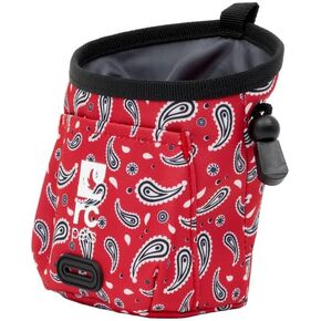 RC Pet Products Versatile, Convenient, Compact Essential Treat Bag | Rebel Red
