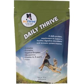 Animal Health Solutions - Pro-Thrive, Enhances Overall Health and Digestion for Any Dog (12 oz)