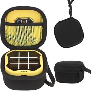 Carrying Case Compatible with GiiKER Tic Tac Toe Bolt Game,3-in-1 Handheld Puzzle Game Console,Protective Storage Case for GiiKER Tic Tac Toe Accessories for Kids and Adults (Case Only),Black