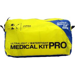 Adventure Medical Kits Ultralight & Watertight Medical Kit Pro - Emergency First Aid Kit with Laerdal CPR Mask, Irrigation Syringe, Wound Closure Strips & More