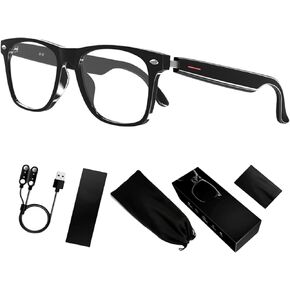 Smart Glasses Listenable Songs, Smart Wireless Headphone Sunglasses,Sunglasses for Women & Men