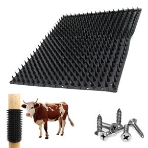 Cattle Scratcher - Livestock Scratching Brush | Horse Brushes Animal Scratch Itch Relief | Cattle Soft Touch Itch Post Pad For Livestock, Horse Grooming, Cattle, Sheep（33.8x42cm）