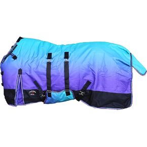 CHALLENGER 1200D Turnout Medium-Weight Fleece Lined Bellyband Horse Winter Sheet 39LG
