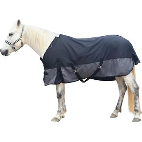1200D Horse Blanket Waterproof Breathable Turnout (no Filling) Standard Neck Horse Sheet Pink Grey 78IN