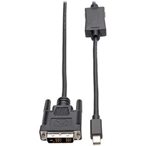 Tripp Lite Mini DisplayPort to DVI Cable Adapter, MDP to DVI (M/M), MDP2DVI, 1080p, 6 ft. (P586-006-DVI)