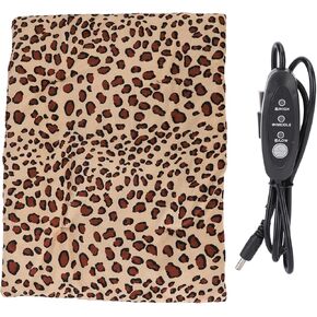 Pet Heating Pad, Dog Heating Pad, Heating Pad for Cats, USB Dog Heating Pad, USB Heating Pad Thermal Blanket Washable Foldable 3 Levels for Household Warmth Keeping 37x47cm