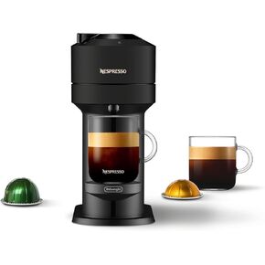 Nespresso Vertuo Next Coffee and Espresso Machine by De'Longhi, Matte Black