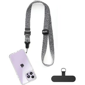 Phone Lanyard, Quick Magnetic Buckle Quick Release, Adjustable Shoulder Neck Strap,Universal Crossbody Phone Lanyard