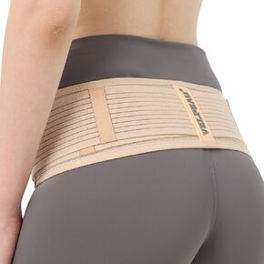 Sacroiliac SI Joint Hip Belt for Men and Women, Lower Back Support Brace, Pelvic Support Belt, Trochanter Belt, Sciatica Pelvis Lumbar Hip Pain Relief (Regular, Hip Size 28.5-44")