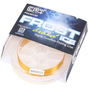 Clam Pro Tackle Frost Braid - 8lb - 3lb Dia - Hi-Vis Yellow - 50 Yard