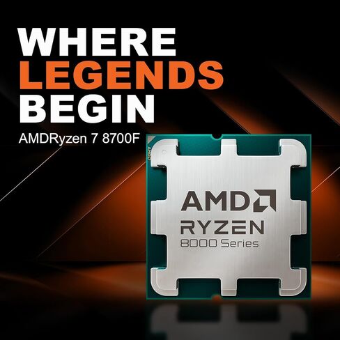 كمبيوتر مكتبي للألعاب MSI Codex Z2 أحدث Ryzen 7 4060، AMD Ryzen 7 8700F NVIDIA RTX 4060، ذاكرة الوصول العشوائي DDR5 سعة 64 جيجابايت، SSD 2 تيرابايت، لوحة مفاتيح وماوس RGB، جاهز للواقع الافتراضي، Wi-Fi 6، Windows 11 Home، مع SSD خارجي Adata 512 جيجابايت in Saudi Arabia