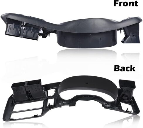 G-PLUS Dashboard Dash Cover Compatible with 1998-2004 Chevy Blazer S10/GMC Jimmy Sonoma Dash Trim Bezel Cover Black (not fit double din) in Kuwait