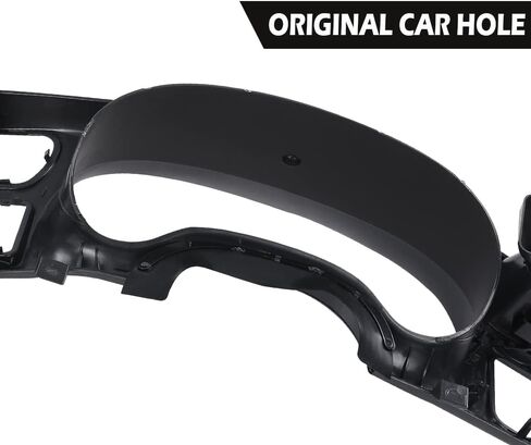 G-PLUS Dashboard Dash Cover Compatible with 1998-2004 Chevy Blazer S10/GMC Jimmy Sonoma Dash Trim Bezel Cover Black (not fit double din) in Kuwait