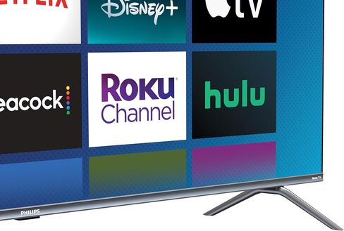 تلفزيون فيليبس روكو 55 بوصة 4K QLED الترا اتش دي دولبي فيجن تلفزيون ذكي (55PUL7973/F7) in Saudi Arabia