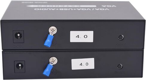 VGA Over Fiber Extenders SC with Independent Stereo 3.5mm Jack Audio Singlemode up to 20Km Multimode 500m, A Set (Without KVM) in Saudi Arabia