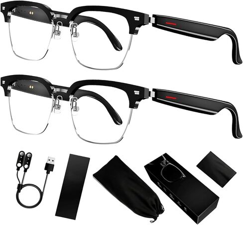 Smart Glasses Listenable Songs, Smart Wireless Headphone Sunglasses,Sunglasses for Women & Men in Saudi Arabia
