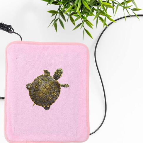 POPETPOP Reptile Heating Pad 5V 10W Reptile Heat Mat: Tortoise Heating Pad with Temperature Adjustment Polyester Reptile Heater Warm Cushion for Turtle Tortoise Snakes Lizard in Saudi Arabia