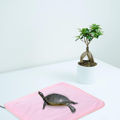 POPETPOP Reptile Heating Pad 5V 10W Reptile Heat Mat: Tortoise Heating Pad with Temperature Adjustment Polyester Reptile Heater Warm Cushion for Turtle Tortoise Snakes Lizard in Saudi Arabia