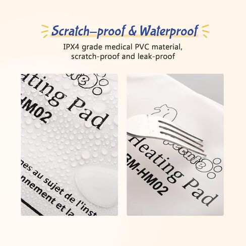 وسادة تدفئة للحيوانات الأليفة من بيكوت، كبيرة، درجة حرارة قابلة للتعديل مع مؤقت، وسادات تدفئة للكلاب مع كابل مزدوج المقاومة، طبقة مقاومة للماء، وسادة تدفئة للقطط، وسادة تدفئة داخلية كهربائية للكلاب والقطط، حصيرة ساخنة in Kuwait