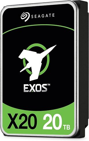 Seagate Exos X20 ST20000NM002D 512E/4KN SAS 12 جيجابت/ثانية 20 تيرابايت 7200 دورة في الدقيقة 256 ميجابايت محرك الأقراص الصلبة للمؤسسات (متجدد) in Saudi Arabia
